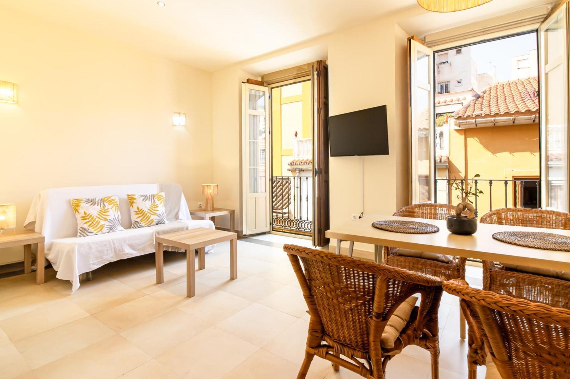 شقة Malaga Center Flat La Victoria City Center المظهر الخارجي الصورة