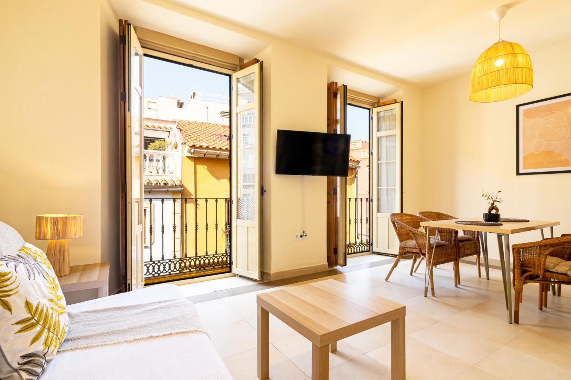 شقة Malaga Center Flat La Victoria City Center المظهر الخارجي الصورة